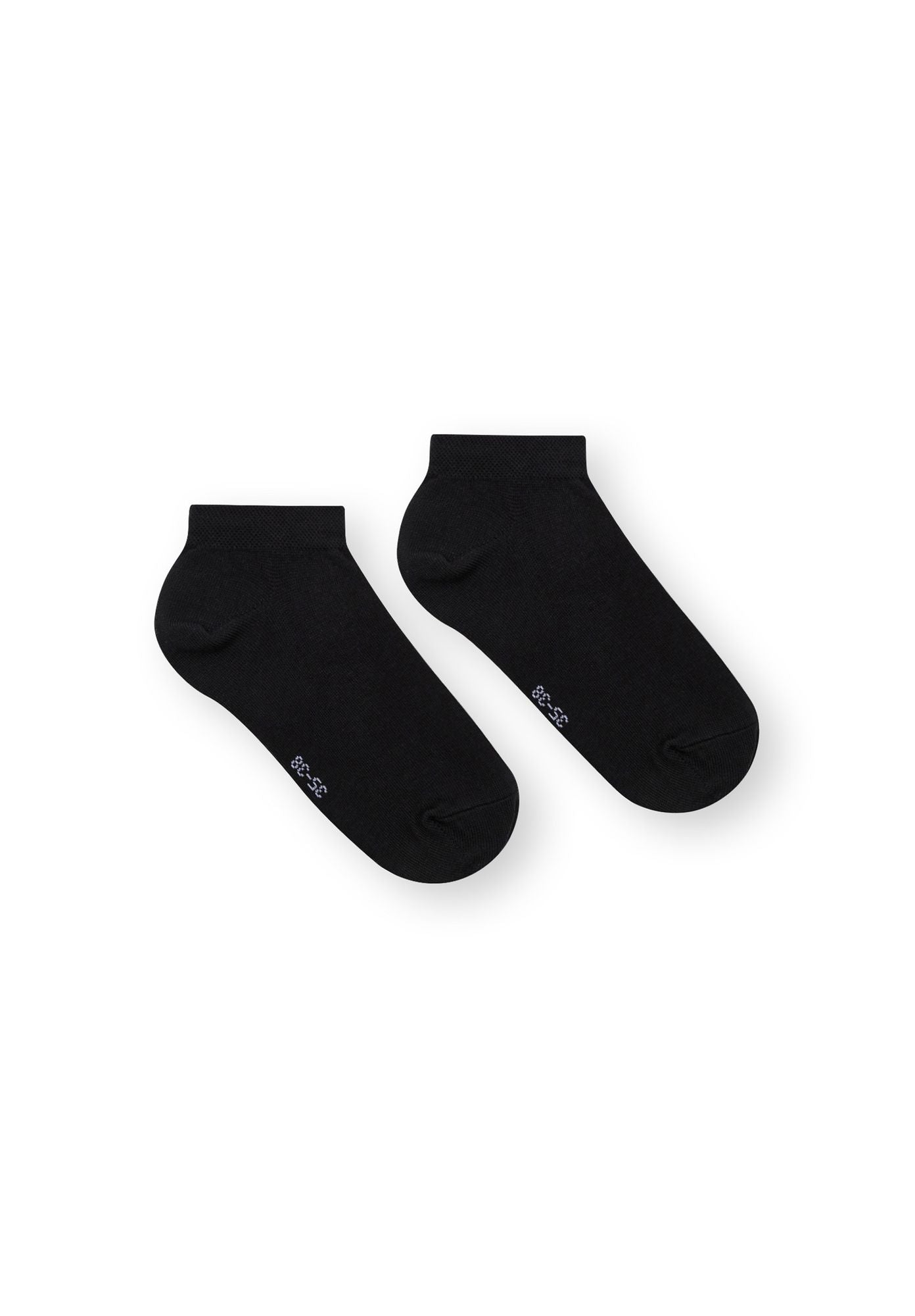 3er-Pack Low Socks Sneaker Socken Schwarz (GOTS, Fairtrade, Vegan)