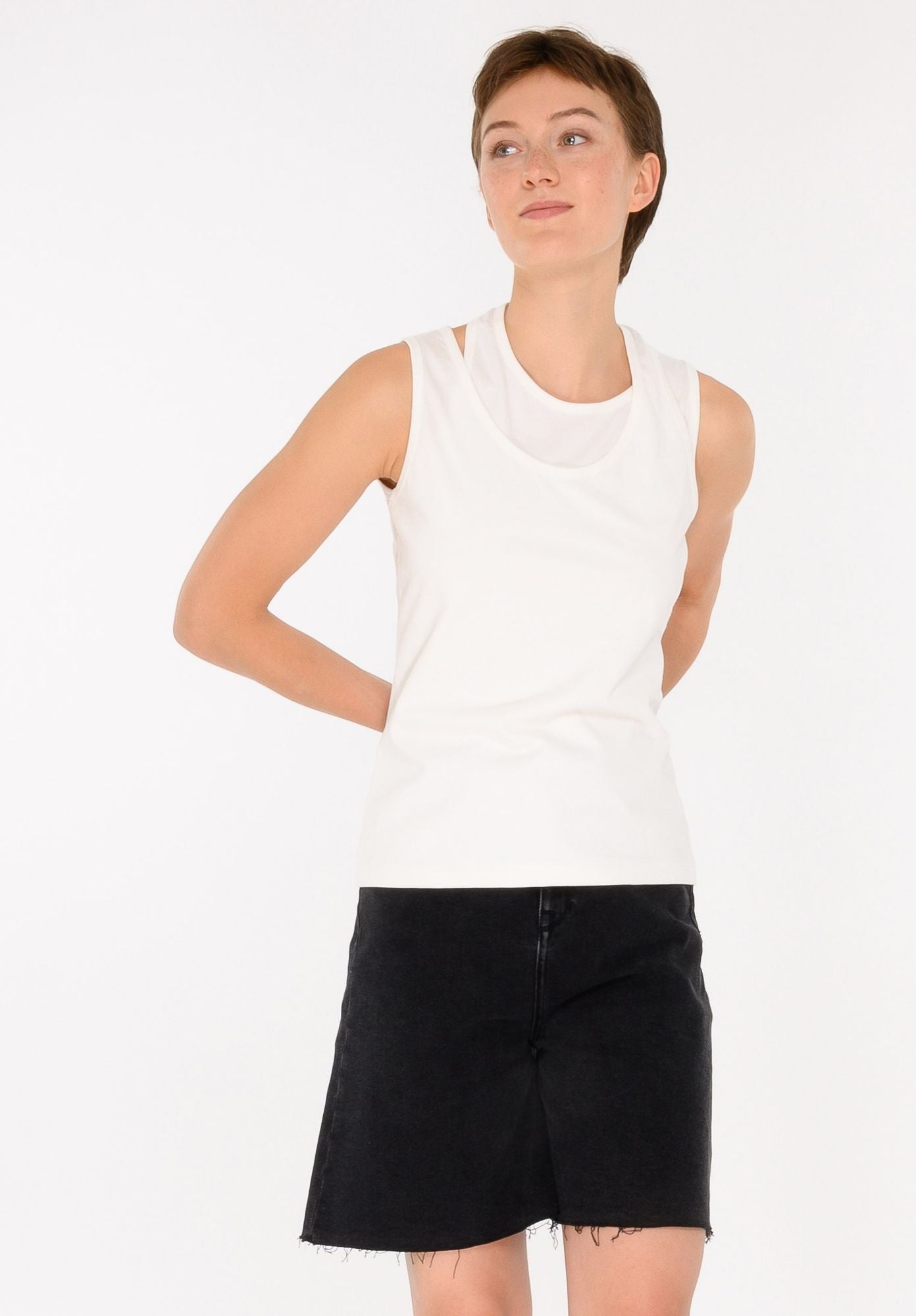 TT105 Double Layer Tanktop (GOTS)
