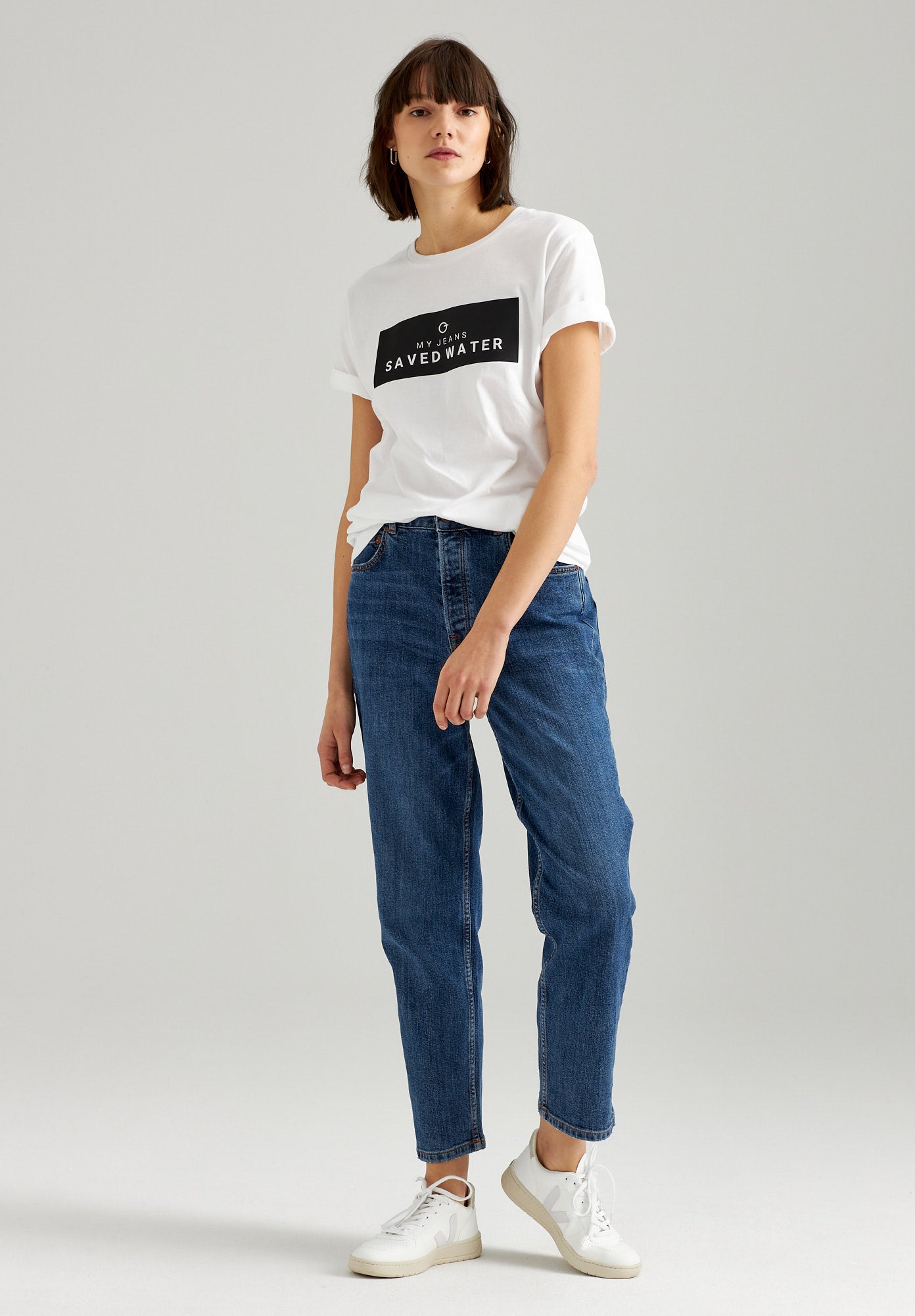 TT202 Straight Cropped Jeans