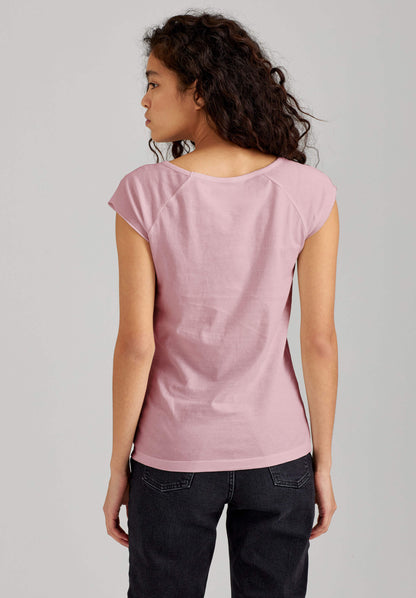 TT01 Cap Sleeve Rose (GOTS)