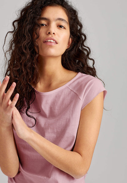 TT01 Cap Sleeve Rose (GOTS)