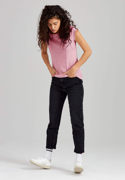 TT01 Cap Sleeve Rose (GOTS)