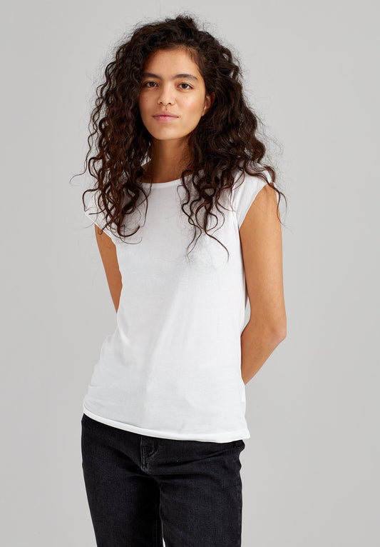 3 Pack TT01 Cap Sleeve White (GOTS)