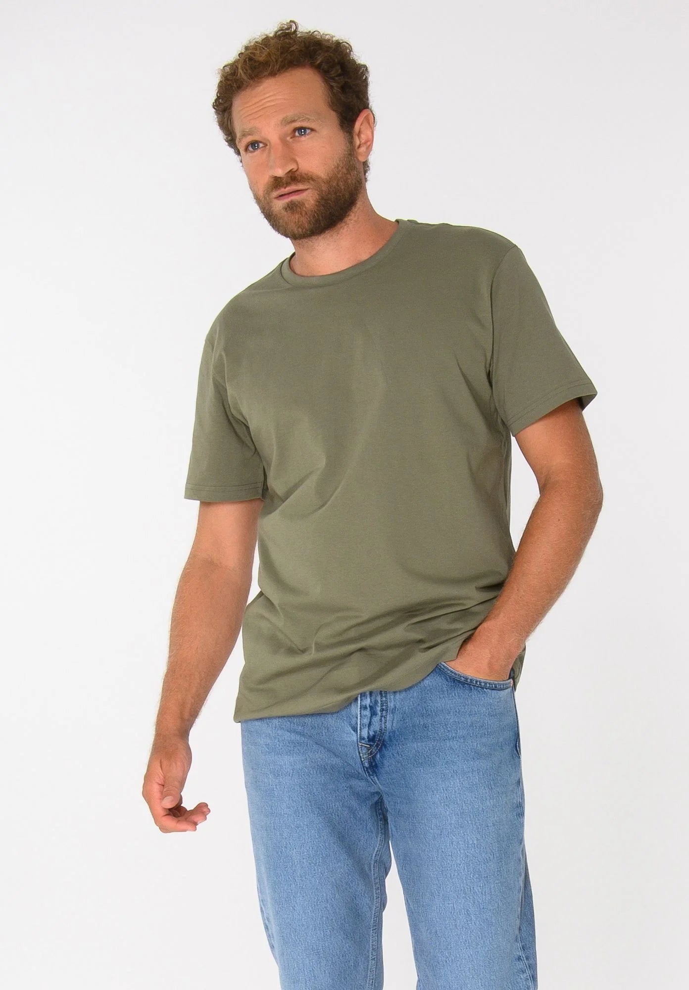 TT02 T-Shirt deep lichen green (GOTS, vegan)