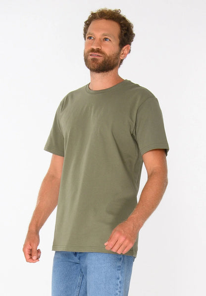 TT02 T-Shirt deep lichen green (GOTS, vegan)