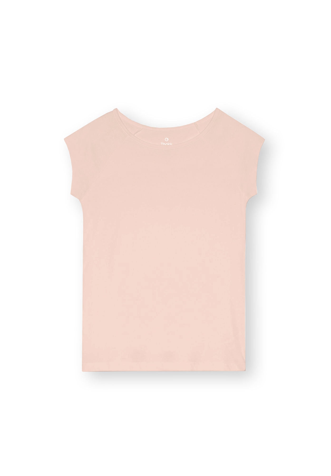 TT01 Cap Sleeve T-Shirt peach dust (GOTS, vegan)