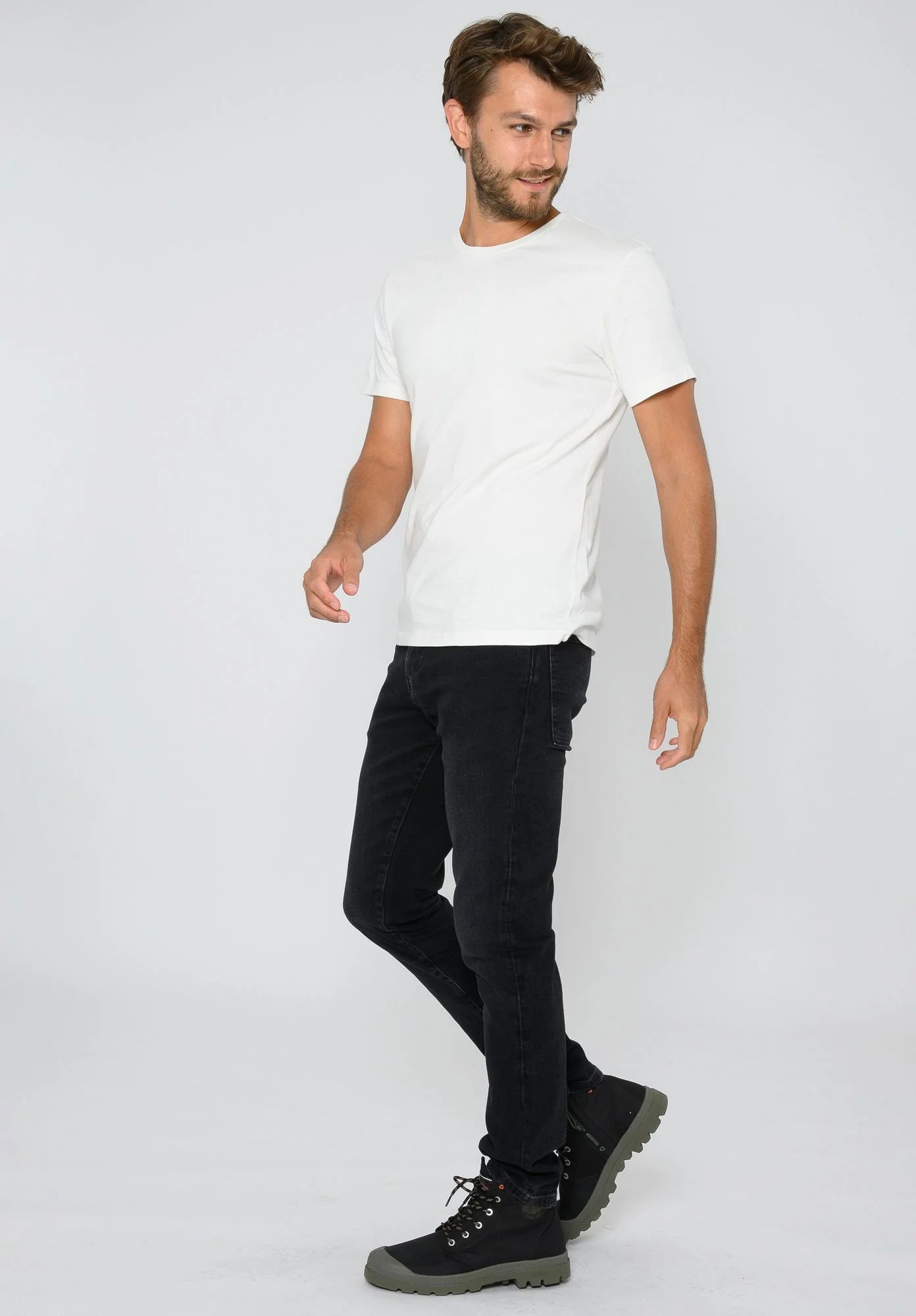 TT02 T-Shirt off white (GOTS, vegan)