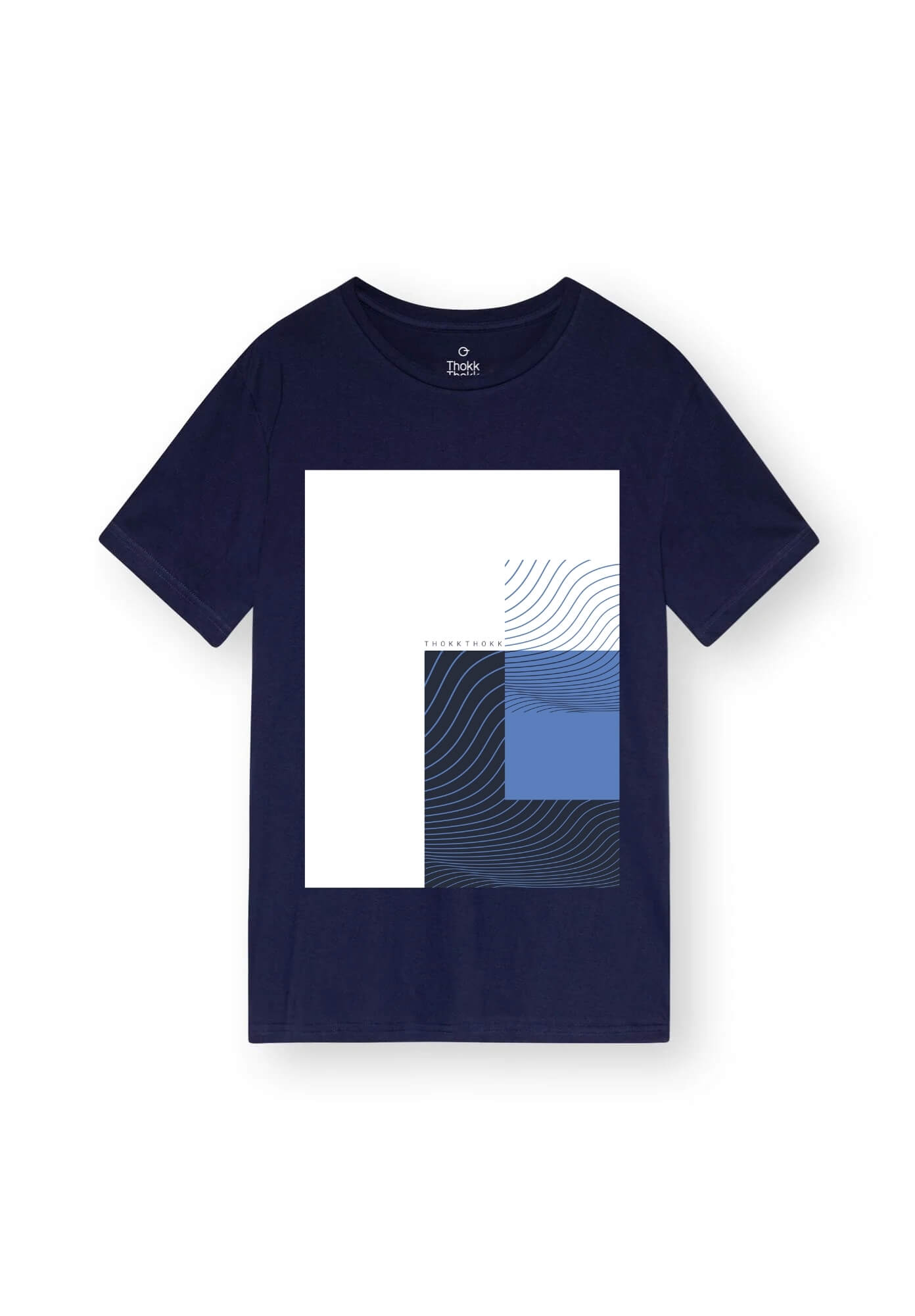 TT02 T-Shirt Cubes midnight (GOTS, vegan)