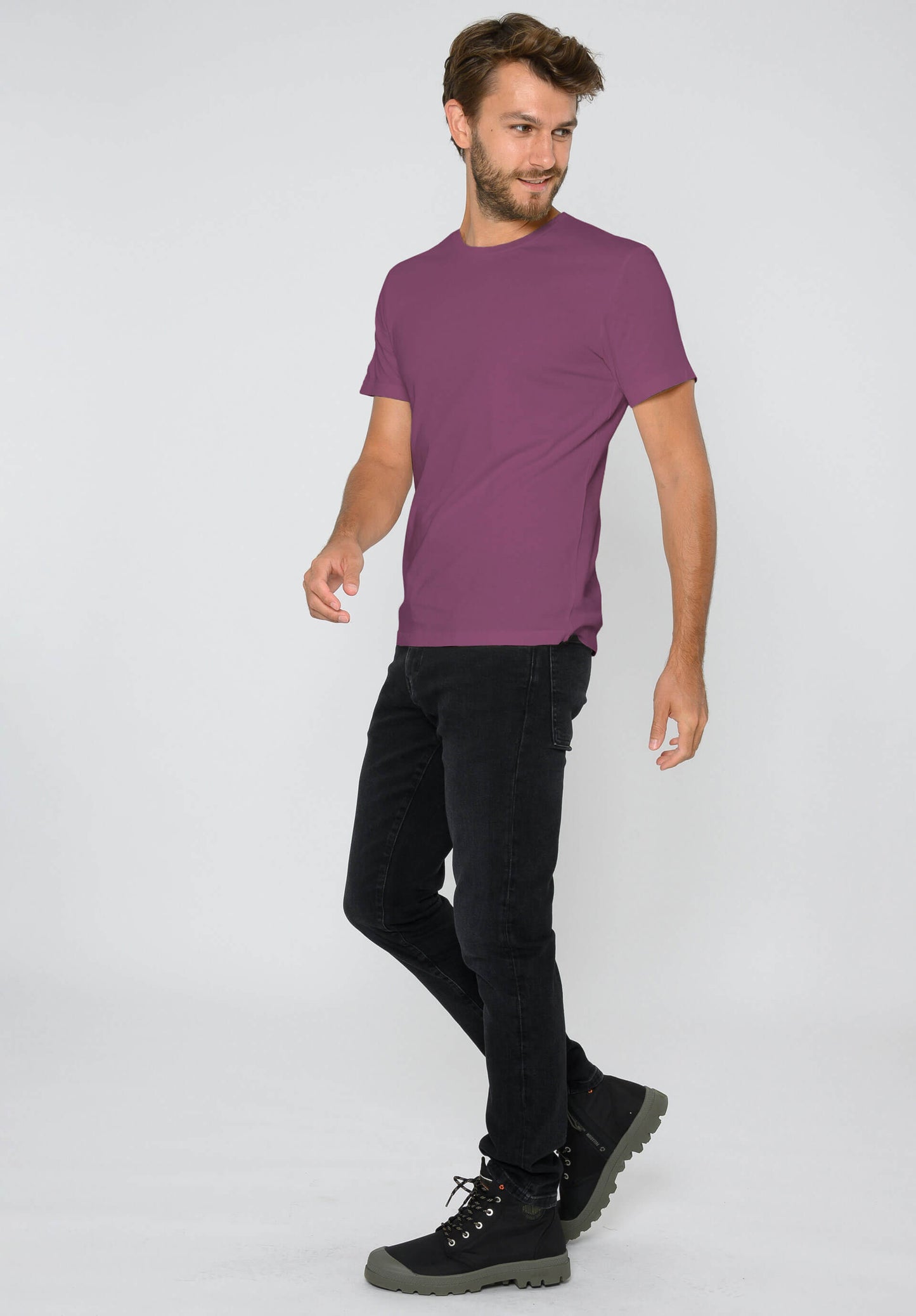 TT02 T-Shirt Plum (GOTS)
