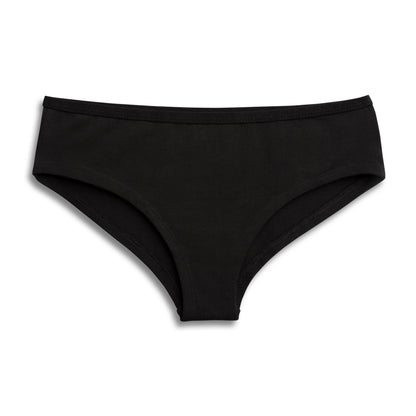 TT21 Panty in Schwarz, Vorderansicht flach liegend