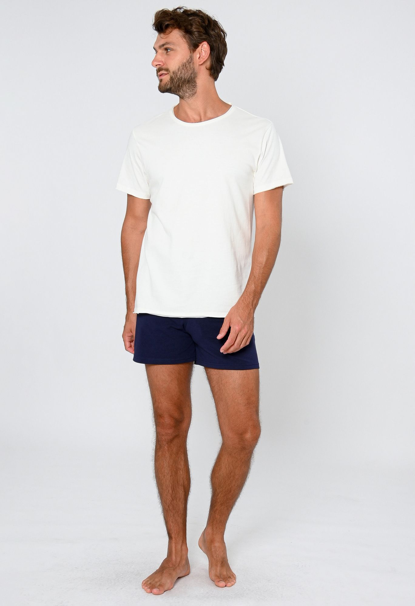TT31 Boxershorts Black / Midnight (GOTS)